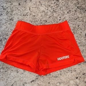 Orange Hooters Shorts
